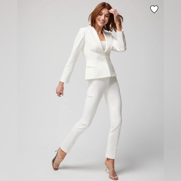 WHBM Signature Blazer in Ecru - Picture 5 of 13